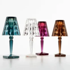 Kartell Big Battery - bordlampe IP54, cola Online
