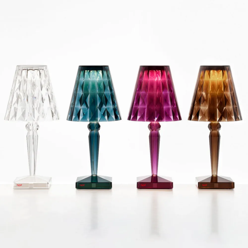 Kartell Big Battery - bordlampe IP54, cola Online