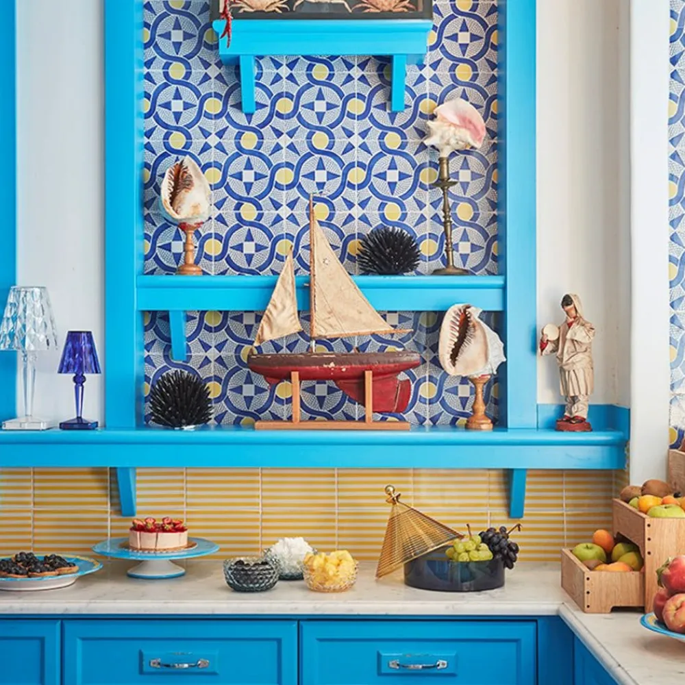 Kartell Big Battery - bordlampe IP54, transparent| Terrassebelysning|Bordlamper