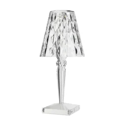 Kartell Big Battery - bordlampe IP54, transparent| Terrassebelysning|Bordlamper
