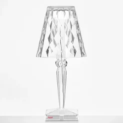 Kartell Big Battery - bordlampe IP54, transparent| Terrassebelysning|Bordlamper