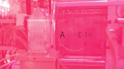 Kartell Lantern LED-bordlampe, røykgrå IP54| Dekorasjonsbelysning|Terrassebelysning