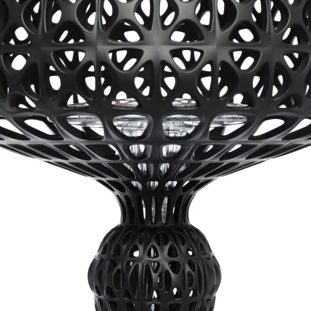 Kartell LED-bordlampe Mini Kabuki, svart, høyde 70 cm Online