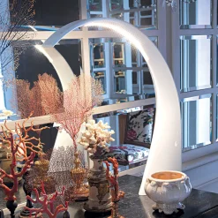 Kartell LED-bordlampe Taj, hvit, 62 cm, plast Best