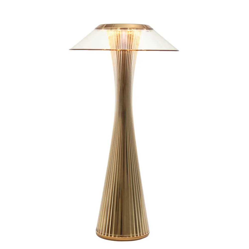 Kartell Space - LED-designer-bordlampe, gull Hot