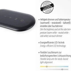 JUST LIGHT. GmbH Kelly LED-gulvlampe, CCT dimbar| Gulvlamper