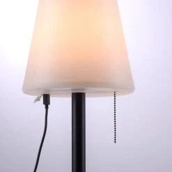 JUST LIGHT. Keno LED-bordlampe, jordspyd, trekksnor, batteri| Utespotter