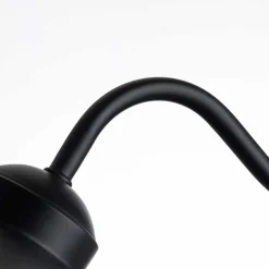 Elstead Klampenborg utendørs vegglampe, svart, bevegelsessensor| Vegglamper Med Sensor|Utebelysning Med Sensor