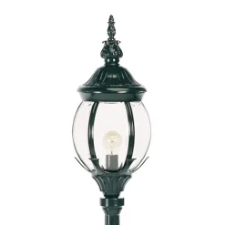 K.S. Verlichting Klassisk stolpe light Janeiro, svart Clearance