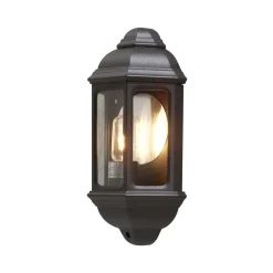 Konstsmide Klassisk utendørs CAGLIARI I vegglampe i svart| Vegglamper Utendørs