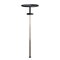 KLEWE LED-solcellelampe PLANET B antrasitt 160 cm jordspyd IP65| Utespotter