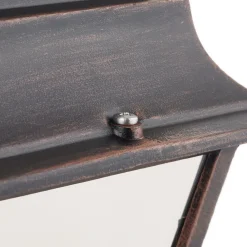 LCD Kobberfarget utendørs vegglampe Toulouse, pendellampe Best