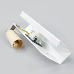 Lindby Kolja vegglampe med gullfoliefinish| Design- Og Hotellbelysning|Vegglamper