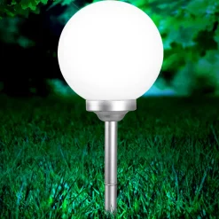 Globo Kuleformet solcellelampe Celyn 30 cm Discount