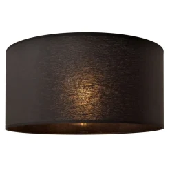 HELAM Lampeskjerm Alba, Ø 40 cm, E27, svart| Tilbehør|Lampeskjermer