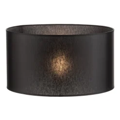 HELAM Lampeskjerm Alba, Ø 45 cm, E27, svart Discount