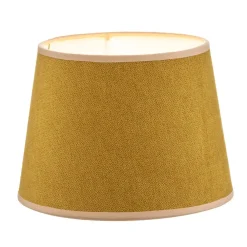 Duolla Lampeskjerm Classic S, vevd, sennepsgul| Lampeskjermer