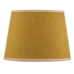 Duolla Lampeskjerm Classic S, vevd, sennepsgul| Lampeskjermer