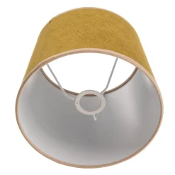 Duolla Lampeskjerm Classic S, vevd, sennepsgul| Lampeskjermer