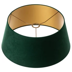 Duolla Lampeskjerm Cone Høyde 22,5 cm, mørkegrønn/gull