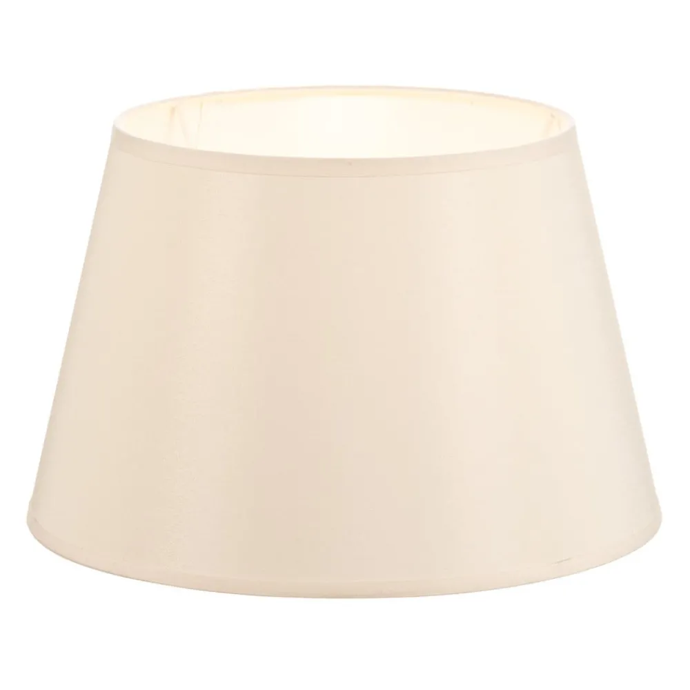 Duolla Lampeskjerm Cone høyde 18 cm, chintz ecru/hvit| Lampeskjermer