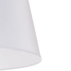 Duolla Lampeskjerm Cone Høyde 25,5 cm, Chintz hvit| Tilbehør|Lampeskjermer