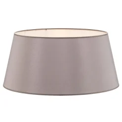 Duolla Lampeskjerm Cone høyde 25,5 cm, chintz grå/hvit Discount