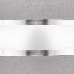 HELAM Lampeskjerm Helen E27 Ø20/Høyde15cm grå/sølv| Tilbehør|Lampeskjermer