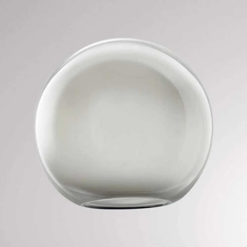 Molto Luce Lampeskjerm Loon Ball Mini, Ø 18 cm, røykgrå, glass Outlet