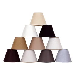 Duolla Lampeskjerm Mini Romance t. gulvlampe lysebrun Best