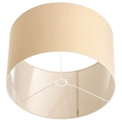 Duolla Lampeskjerm Roller Ø 50 cm, ecru/gull| Lampeskjermer