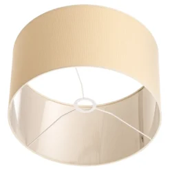 Duolla Lampeskjerm Roller Ø 40 cm, ecru/gull Online