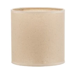 Duolla Lampeskjerm Roller, beige, Ø 15 cm, høyde 15 cm Discount