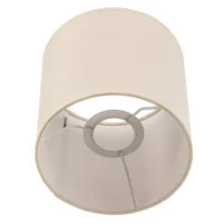 Duolla Lampeskjerm Roller ecru bomull Ø15cm høyde 15cm Clearance