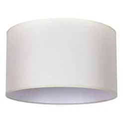 Duolla Lampeskjerm Roller ecru bomull Ø50cm høyde 30cm New