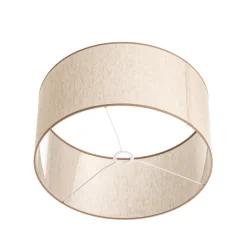 Duolla Lampeskjerm Roller ecru/beige Ø 50 cm Høyde 24 cm Hot