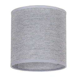 Duolla Lampeskjerm Roller, grå, Ø 15 cm, høyde 15 cm