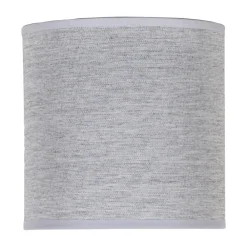 Duolla Lampeskjerm Roller, grå, Ø 15 cm, høyde 15 cm