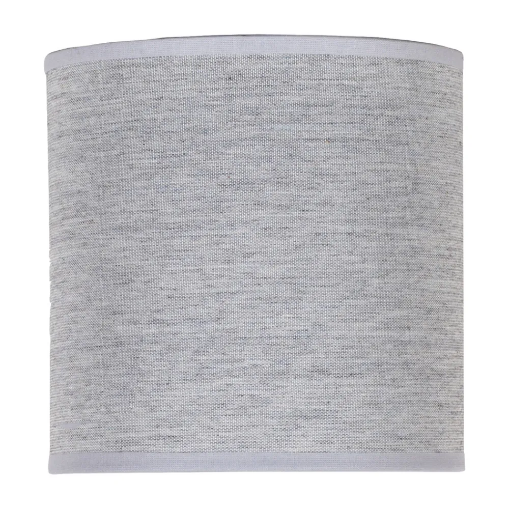 Duolla Lampeskjerm Roller, grå, Ø 15 cm, høyde 15 cm