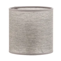 Duolla Lampeskjerm Roller, grå, Ø 15 cm, høyde 15 cm
