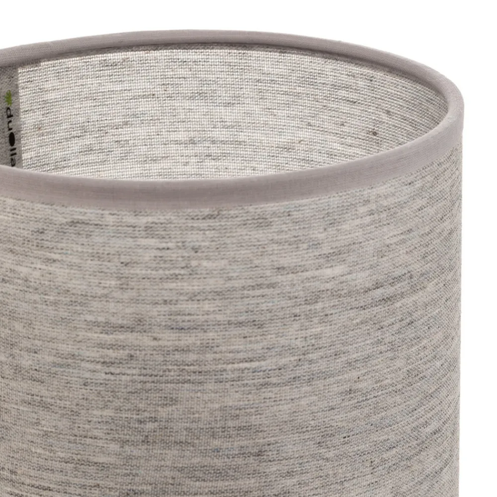 Duolla Lampeskjerm Roller, grå, Ø 15 cm, høyde 15 cm