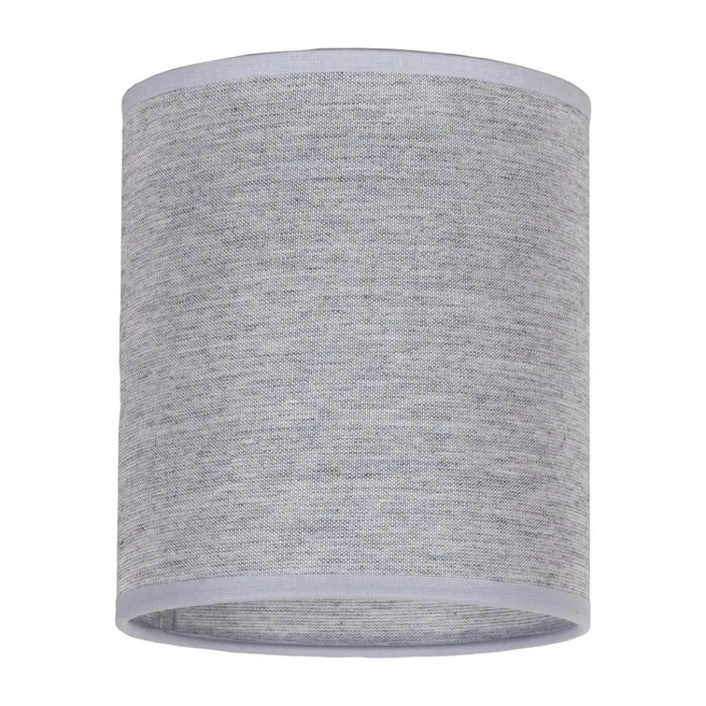 Duolla Lampeskjerm Roller, grå, Ø 13 cm, høyde 15 cm| Lampeskjermer