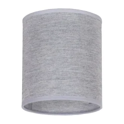 Duolla Lampeskjerm Roller, grå, Ø 13 cm, høyde 15 cm| Lampeskjermer