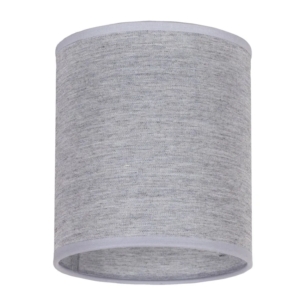 Duolla Lampeskjerm Roller, grå, Ø 13 cm, høyde 15 cm| Lampeskjermer