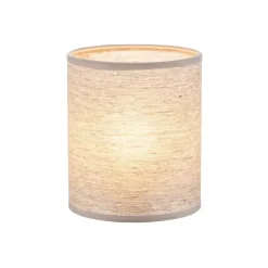 Duolla Lampeskjerm Roller, grå, Ø 13 cm, høyde 15 cm| Lampeskjermer