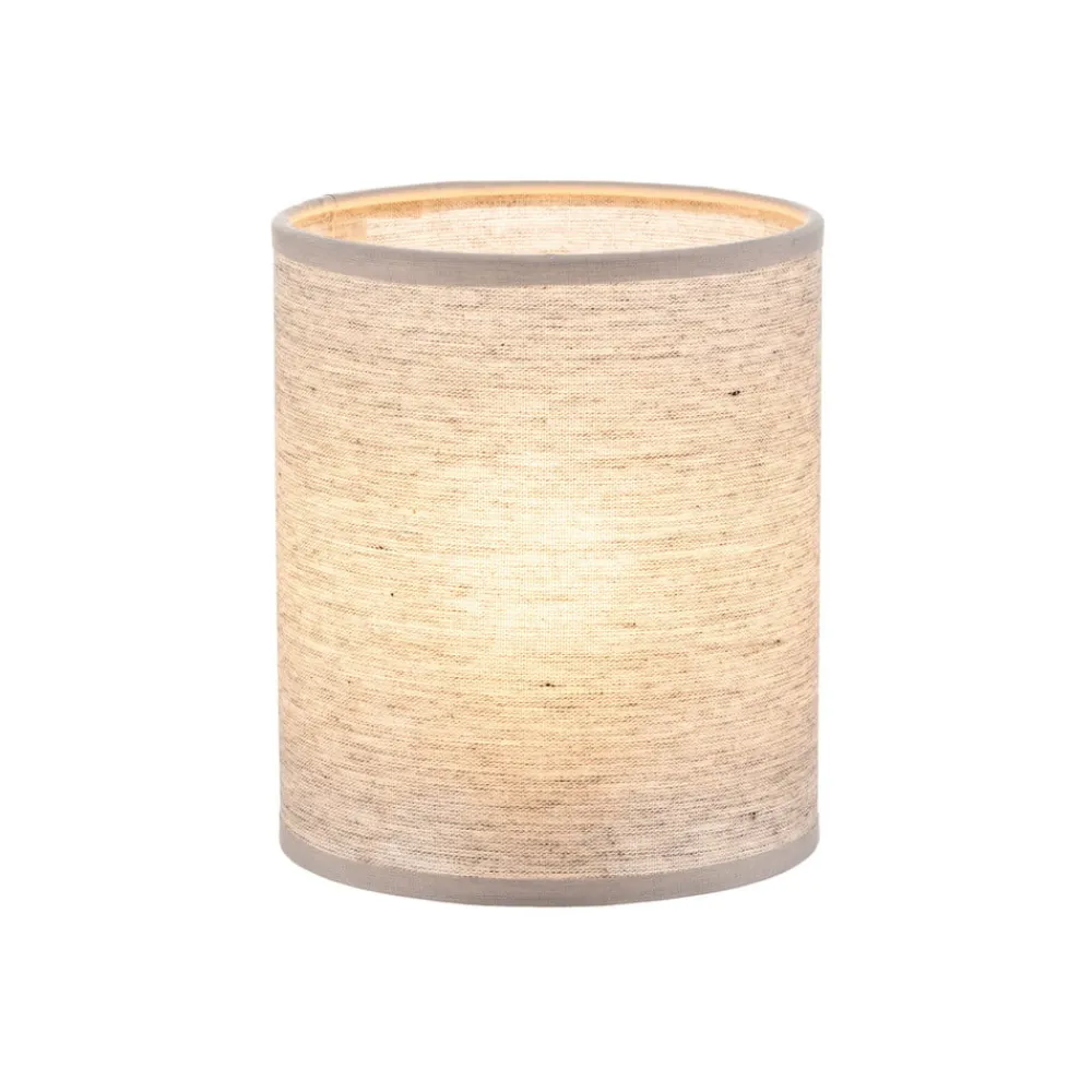 Duolla Lampeskjerm Roller, grå, Ø 13 cm, høyde 15 cm| Lampeskjermer