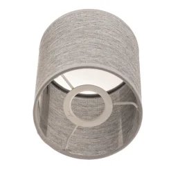 Duolla Lampeskjerm Roller, grå, Ø 13 cm, høyde 15 cm| Lampeskjermer