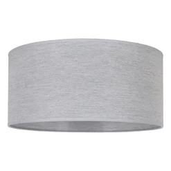 Duolla Lampeskjerm Roller, grå, Ø 50 cm, høyde 24 cm Online