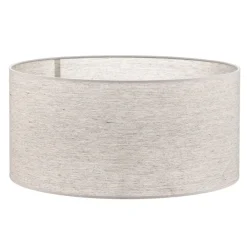 Duolla Lampeskjerm Roller, grå, Ø 50 cm, høyde 24 cm Online