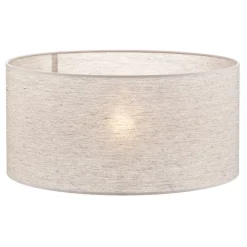 Duolla Lampeskjerm Roller, grå, Ø 50 cm, høyde 24 cm Online